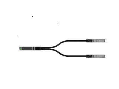 800G OSFP to 2x400G QSFP112 Active Copper Cable
