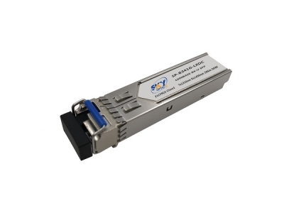 1.25G BiDi SFP Tx1310nm Rx1490nm 20km, Gigabit Ethernet, 1G Fibre Channel and SONET/SDH OC-24/STM-8